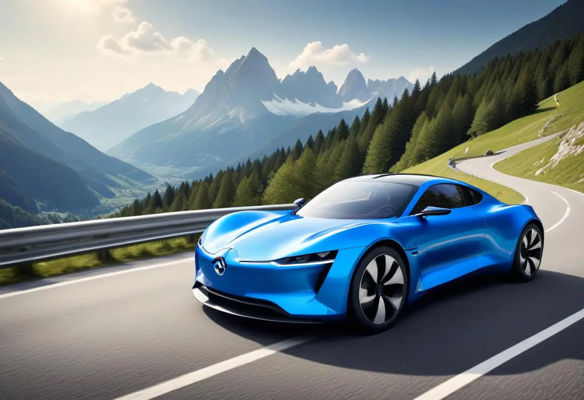 Alpine A290 illustration