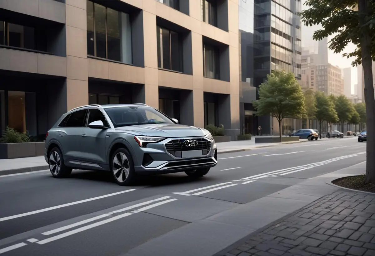 Audi Q4 e-tron illustration