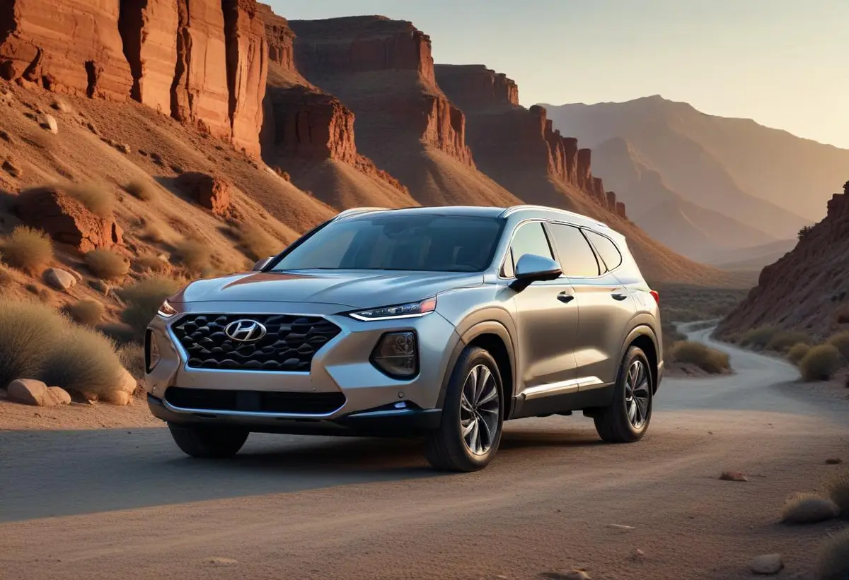 Ny Hyundai Santa Fe 2024 – priset är svenskt och bra illustration