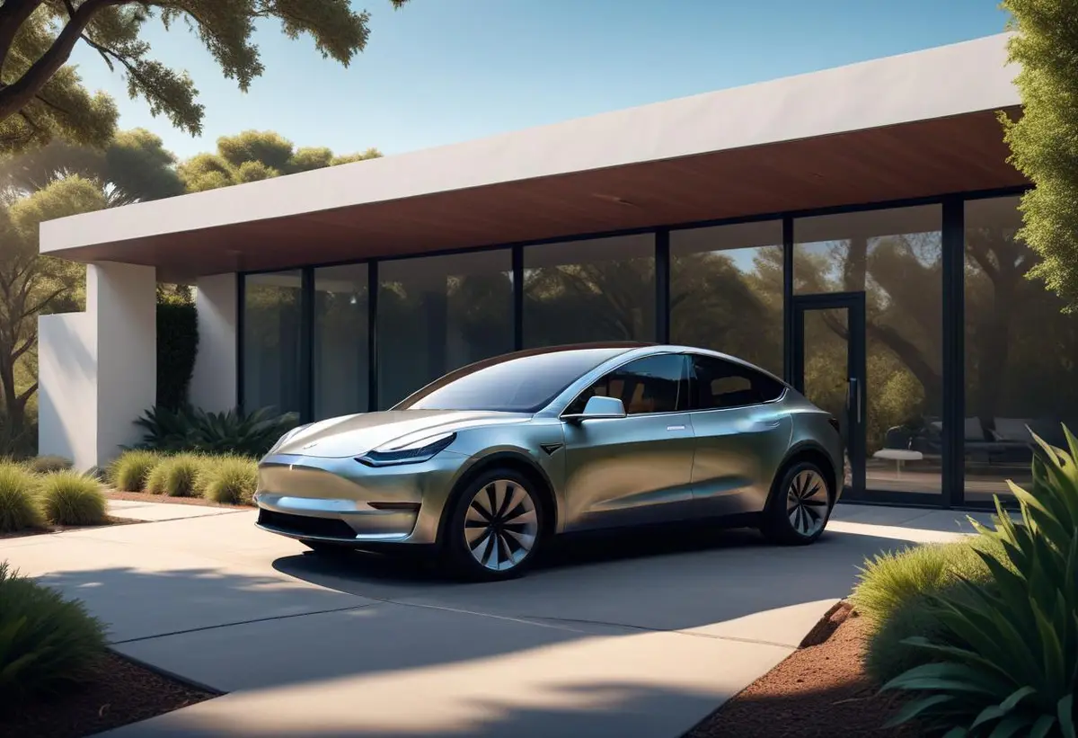 Upptäck varför Tesla Model Y är perfekt för familjer illustration