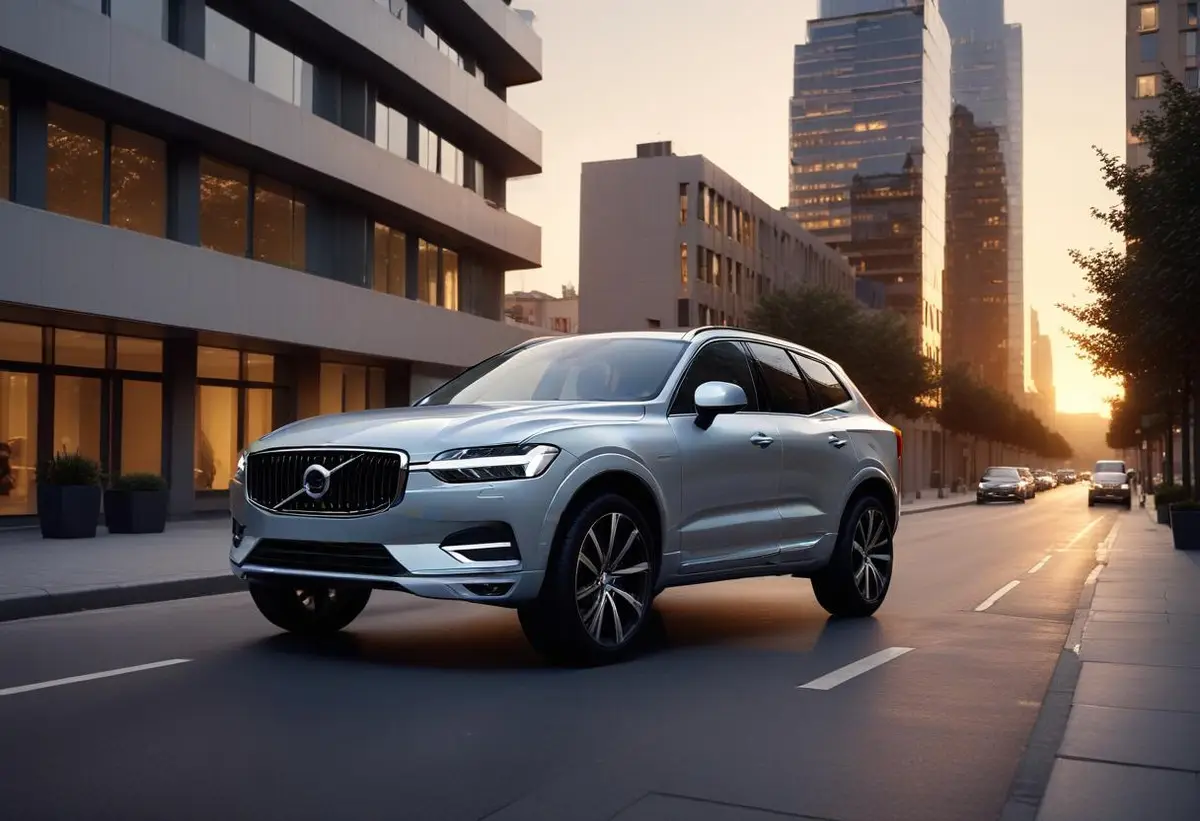 Kolla in XC60 facelift illustration